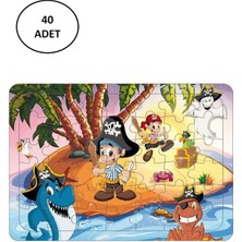 Aesco 25*35 Hikayeli Yapboz 42 Parça 40 Adet