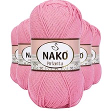 Aesco 5 Adet Pırlanta Amigurumi El Örgü Ipi Yünü Pembe 6740