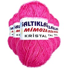 Aesco 5 Adet Mimoza Kristal Işıltılı Şal Patik Yelek Ipi 16