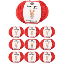 Aesco 10 Adet Amigurumi El Örgü Ipi 50GR 1170