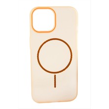 Aesco iPhone 13/14 Buzlu Magsaff Kapak Kılıf