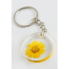 Aesco Papatya Epoksi Anahtarlık