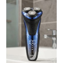 Getittir Şarjlı Elektrikli Sakal Tıraş Makinesi LED Ekranlı Islak Kuru Kullanım - Lisinya