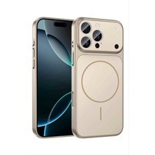 Aesco Iphone 13 Pro Max Uyumlu 17 Pro Max Görünümlü Magsaff Kapak Kılıf