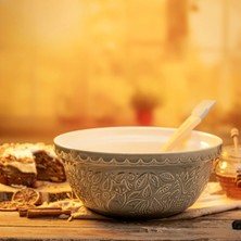 My Balli Store Mason Cash In The Forest Gri 29CM Fox Mixing Bowl (Karıştırma Kasesi)