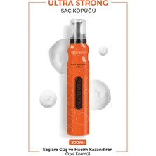 Aesco Ultra Strong Saç Köpük 200 ml - Ultra Güçlü Tutuş - Mrfs
