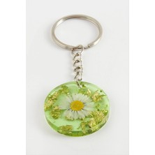 Aesco Papatya Epoksi Anahtarlık