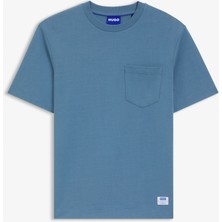 Hugo Boss Nestite Erkek Mavi T-SHIRT.472