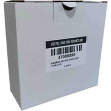 Vestel Ad 60030 B (Beyaz) Davlumbaz Karbon Filtre 1 Çift Bacasız Aspiratör Kömür Filtresi