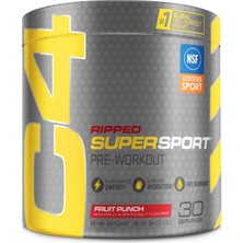 Cellucor (Özelsporcugıdaların'dan !!) C4 Ripped Super Sport Pre-Workout 204GR 30 Servis.avrupa Içerik Değil..orj Amerikan Içeriktir.