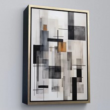 Beta Moda Hub Ahşap Çerçeveli Dikey Hatlar Tablosu-