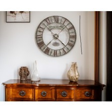 Mdk Eskitme Cafe De Paris 73 cm Roma Rakamlı Duvar Saati