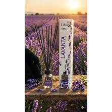 Can TIME24 Lavanta Oda Kokusu 50 ml – Çubuklu Ortam Kokusu | Kalıcı ve Ferah Lavanta Kokusu