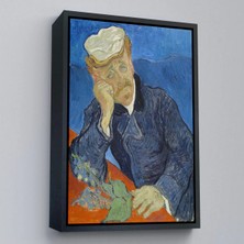 Beta Moda Hub Ahşap Çerçeveli Vincent Van Gogh - Doktor Paul Gachet Tablo-