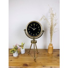 Mdk Eskitme Metal Mini Tripod Tokyo Masa Saati 45×26 cm