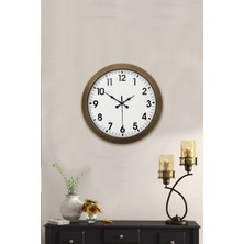 Mdk 36 cm Eskitme Metal Standart Duvar Saati