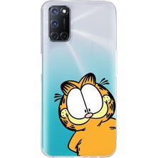 Mobilpad Oppo A52 / A72 / A92 Uyumlu Baskılı Yumuşak Silikon Şeffaf Telefon Kılıfı