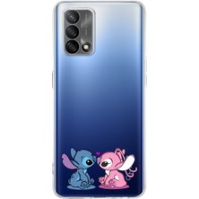 Mobilpad Oppo A74 Uyumlu Baskılı Yumuşak Silikon Şeffaf Telefon Kılıfı