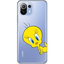 Mobilpad Xiaomi Mi 11 Lite Uyumlu Baskılı Yumuşak Silikon Şeffaf Telefon Kılıfı