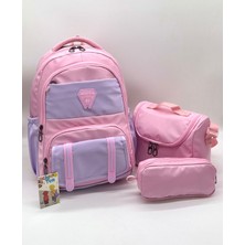 Tiny Kulomi Su Geçirmez Ilkokul Sırt Çantası Saten Kumaş Kaliteli Sade Ilk Okul Sırt Çantası