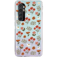 Mobilpad Xiaomi Mi Note 10 Lite Uyumlu Baskılı Yumuşak Silikon Şeffaf Telefon Kılıfı