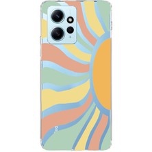 Mobilpad Xiaomi Redmi Note 12 4g Uyumlu Baskılı Yumuşak Silikon Şeffaf Telefon Kılıfı