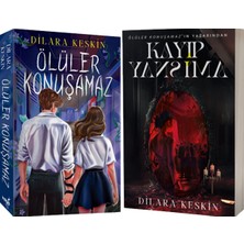 İndigo Kitap Ölüler Konuşamaz Karton Kapak ve Kayıp Yansıma Karton Kapak (Dilara Keskin) 2'li Set