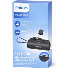 Philips 4800 Mah Usb-C Mini Powerbank Taşınabilir Şarj Aleti Cep Boy Power Bank