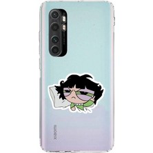 Mobilpad Xiaomi Mi Note 10 Lite Uyumlu Baskılı Yumuşak Silikon Şeffaf Telefon Kılıfı