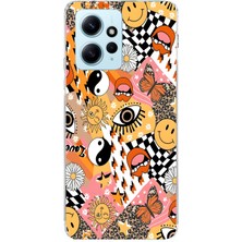 Mobilpad Xiaomi Redmi Note 12 4g Uyumlu Baskılı Yumuşak Silikon Şeffaf Telefon Kılıfı