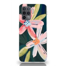 Mobilpad Oppo Reno 5 Lite Uyumlu Baskılı Yumuşak Silikon Şeffaf Telefon Kılıfı