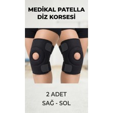 AyrStore Buğz Çapraz Bağlı Patella Destekli Diz Korsesi Menisküs ve Sporcu Kullanımı Için