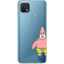 Mobilpad Oppo A15 / A15S Uyumlu Baskılı Yumuşak Silikon Şeffaf Telefon Kılıfı