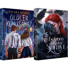 İndigo Kitap Ölüler Konuşamaz Ciltli ve Kaybolmuş Ruhlar Sarayı 1 Ciltli (Dilara Keskin) 2'li Set