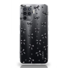 Mobilpad Oppo Reno 5 Lite Uyumlu Baskılı Yumuşak Silikon Şeffaf Telefon Kılıfı