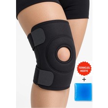 AyrStore Buğz Medical Destekli Diz Korsesi Çapraz Bağ Menisküs Ağrısı Için Sporcu Dizlik, Termolu Jel
