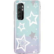 Mobilpad Xiaomi Mi Note 10 Lite Uyumlu Baskılı Yumuşak Silikon Şeffaf Telefon Kılıfı