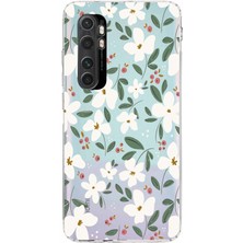 Mobilpad Xiaomi Mi Note 10 Lite Uyumlu Baskılı Yumuşak Silikon Şeffaf Telefon Kılıfı