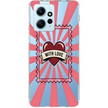 Mobilpad Xiaomi Redmi Note 12 4g Uyumlu Baskılı Yumuşak Silikon Şeffaf Telefon Kılıfı