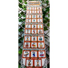 Kozalak Tasarım Kaçıncı Dersteyiz Afişi Ilkokul ve Sınıflar Için Pvc Kaplı 23*60 cm