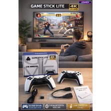 L'edoren M15 4K Hd Emuelec Retro Game Stick Atari Oyunları +20000 Oyunlu Konsol Nostalji