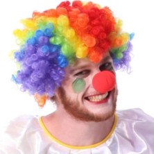 AyrStore Buğz Palyaço Bonus ve Burun Seti