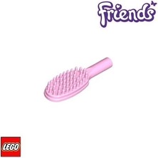 LEGO Minifigür Aksesuarları: Tarak Hairbrush Pembe