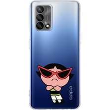 Mobilpad Oppo A74 Uyumlu Baskılı Yumuşak Silikon Şeffaf Telefon Kılıfı