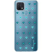 Mobilpad Oppo A15 / A15S Uyumlu Baskılı Yumuşak Silikon Şeffaf Telefon Kılıfı