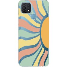 Mobilpad Oppo A15 / A15S Uyumlu Baskılı Yumuşak Silikon Şeffaf Telefon Kılıfı