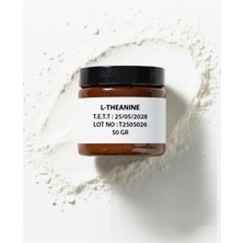Q-fit L-Theanine Toz 50 gr – Saf & Yüksek Kalite Hammadde – Vegan – Katkısız