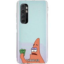 Mobilpad Xiaomi Mi Note 10 Lite Uyumlu Baskılı Yumuşak Silikon Şeffaf Telefon Kılıfı