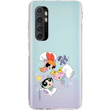 Mobilpad Xiaomi Mi Note 10 Lite Uyumlu Baskılı Yumuşak Silikon Şeffaf Telefon Kılıfı