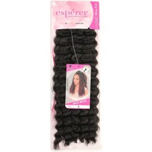 Kaia Life Nice Bulk Afro Su Dalgası  / Koyu Kestane